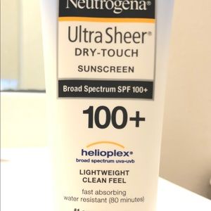 Neutrogena Ultra Sheer Dry Touch Sunscreen